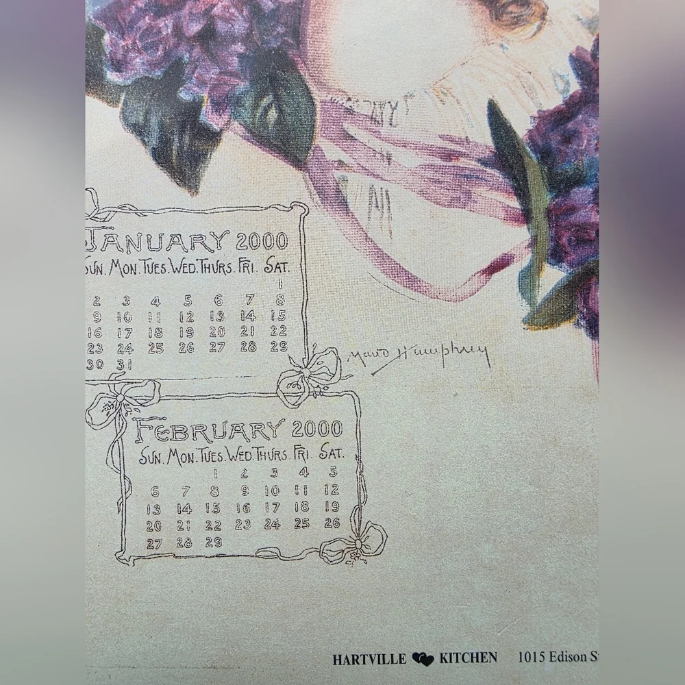 Reprint Maud Humphrey 1905 Calendar Equitable Life Assurance Society